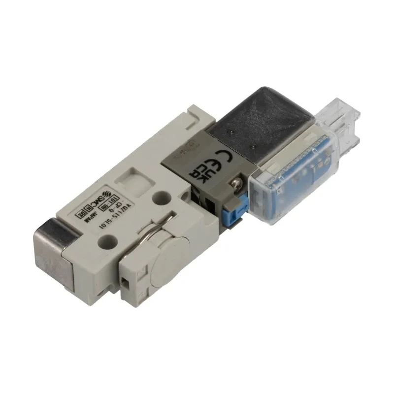 SMC 3 Port Normally Closed Solenoid Valve, Die Cast Aluminium Body, 24V DC, 10mm Orifice VQZ115-5LO1-CP-Q