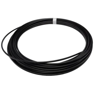 SMC Compressed Air Pipe Black Nylon 12, 6.35 mm Outside Diameter, 20 m Length TISA07B-20