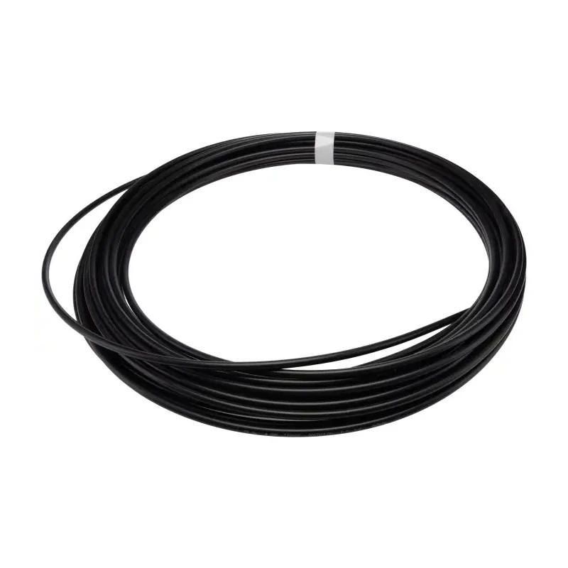 SMC Compressed Air Pipe Black Nylon 12, 6.35 mm Outside Diameter, 20 m Length TISA07B-20