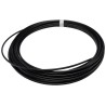 SMC Compressed Air Pipe Black Nylon 12, 6.35 mm Outside Diameter, 20 m Length TISA07B-20