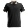 Snickers Black Polyester Short Sleeve Unisex T-Shirt Size L, 37.5® Technology 27240400006
