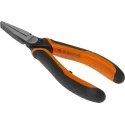 Bahco 5-Piece Flat Nose Plier Set Ergonomic Handle Steel Black Anti-Corrosion 140mm Overall 2421 G-140