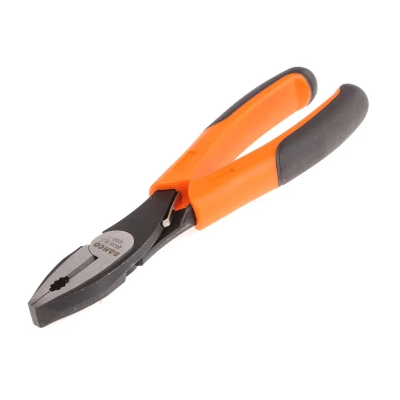 Bahco Combination Plier 200mm Overall Length, 39mm Jaw, Steel Black Finish 2628 G-200 IP