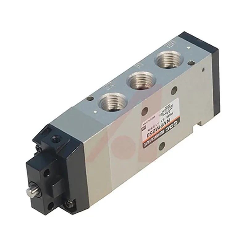 SMC Basic Pneumatic Manual Control Valve Series, Rc, 1/4 in NPT Port, 4 Ports, 2 Positions, Maximum Pressure 1 Mpa VFM200