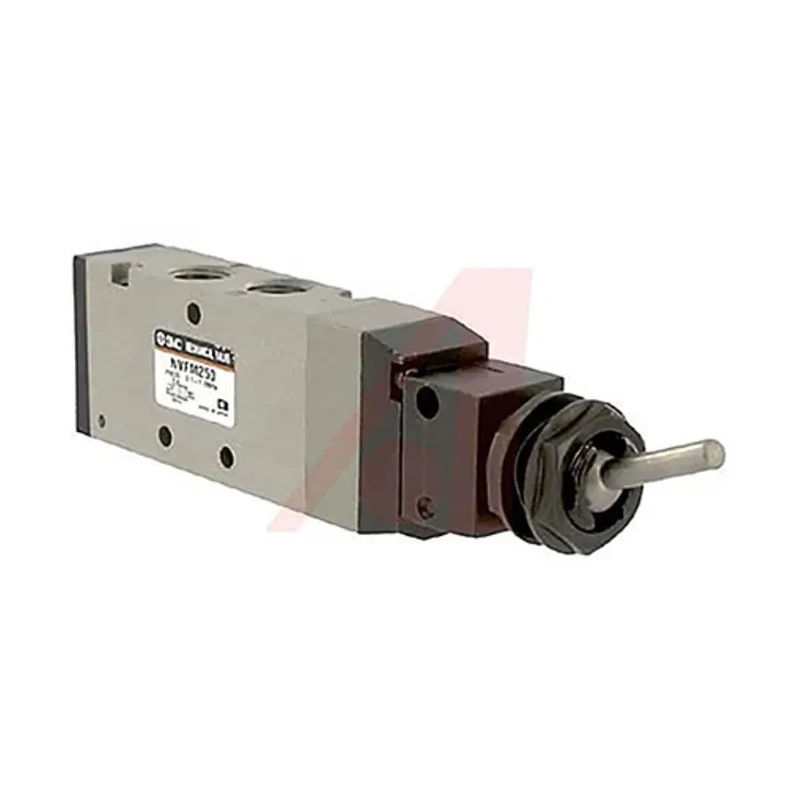 SMC Toggle Lever Pneumatic Manual Control Valve VFM200 Series, 1/4 in NPT, 4 Ports, 2 Positions, Operating NVFM250-N02-08