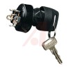 Honeywell Technologies Key Switch, 20A, 3-Way, Screw Terminal, Off-On Operation, Model 84828-07