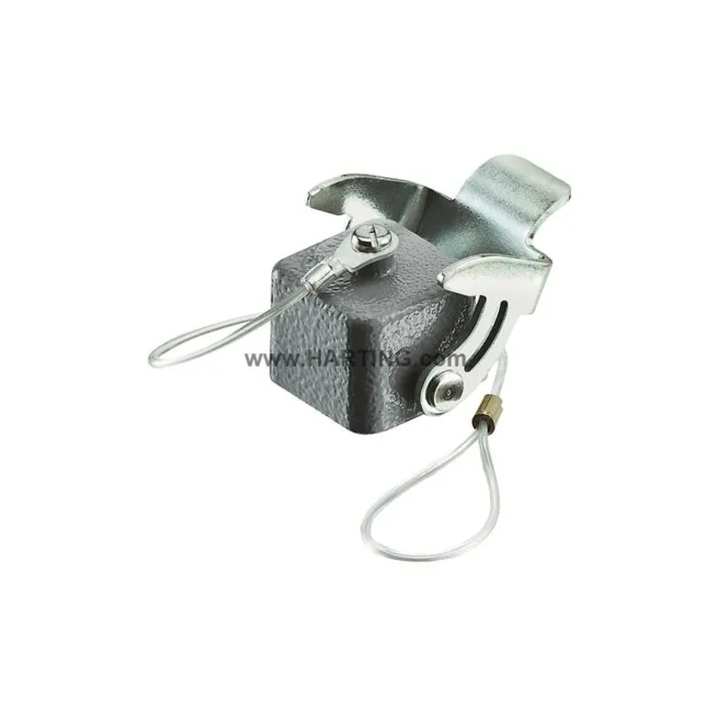 HARTING Protective Cover Han A Series 3 Way Metal Grey 10B Size for Use With Hood 09200035422
