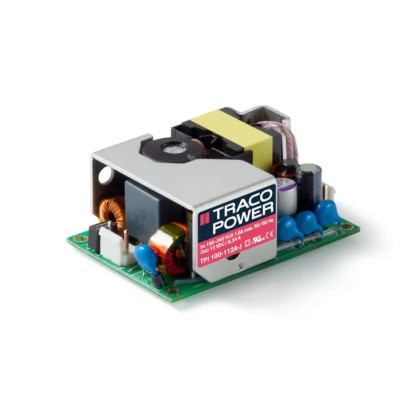 TRACOPOWER 100W Switching Power Supply 12V DC, 8.34A, 85-264V AC Input, PCB Mount TPI 100-112A-J
