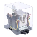 Omron Power Relay, DPDT Contact Configuration, 110V AC Coil Voltage, 5A Switching Current, Plug-In Terminal G4Q-212S 110VAC