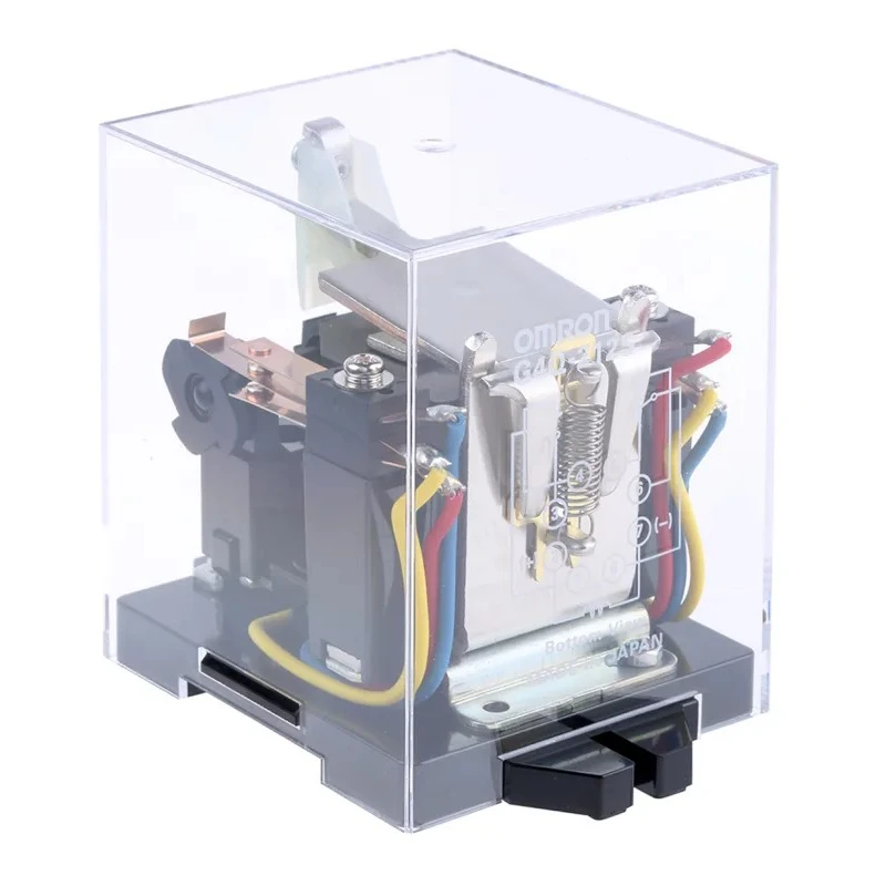 Omron Power Relay, DPDT Contact Configuration, 110V AC Coil Voltage, 5A Switching Current, Plug-In Terminal G4Q-212S 110VAC
