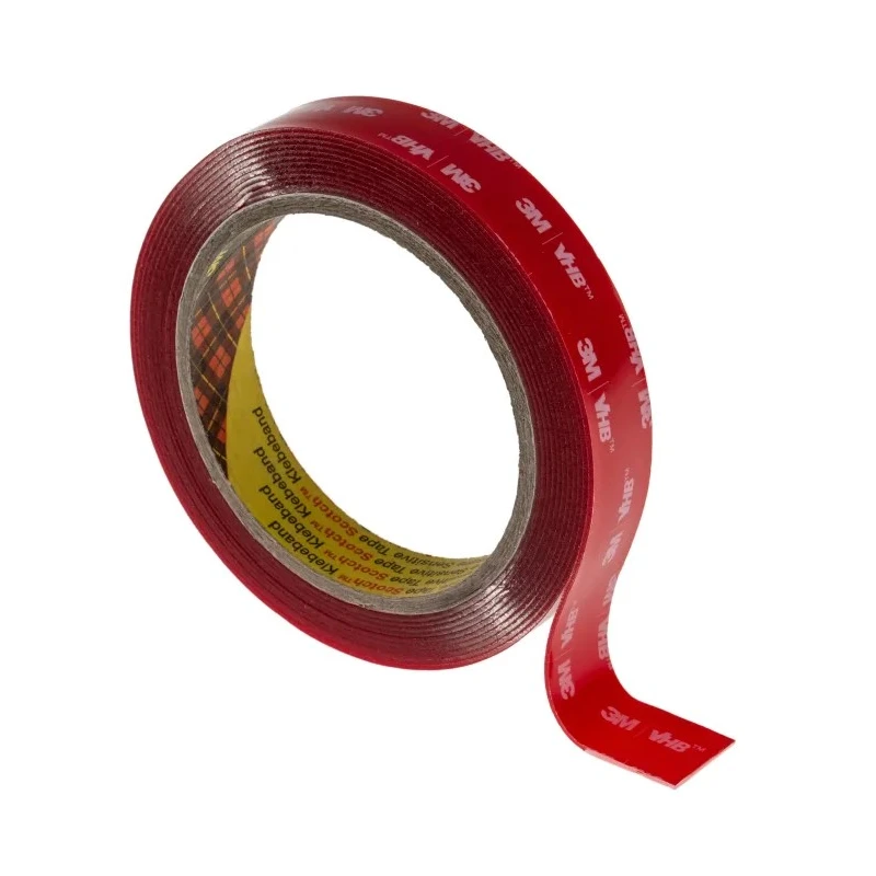 3M Acrylic Foam Double Sided VHB Clear Foam Tape 19mm Width x Length x 1mm Thickness 4910F 3M 4910 19mm x 3m