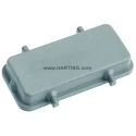 HARTING Protective Cover Han B Series 4 Way Cable-to-Cable Hood 10B Grey Thermoplastic 09300245405