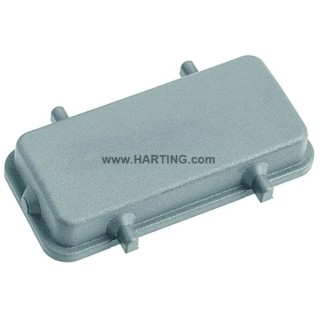 HARTING Protective Cover Han B Series 4 Way Cable-to-Cable Hood 10B Grey Thermoplastic 09300245405