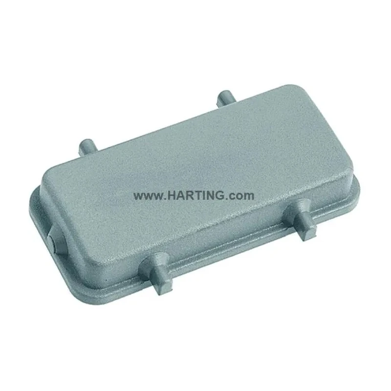 HARTING Protective Cover Han B Series 4 Way Cable-to-Cable Hood 10B Grey Thermoplastic 09300245405