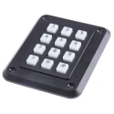 Storm IP65 12 Key Polymer Keypad 12-Key Matrix Output Black Housing Polymer Keys IP65 4x3 Layout 