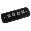 Storm IP54 4 Key Polymer Keypad 4x1 Matrix Output Black Polymer Housing 