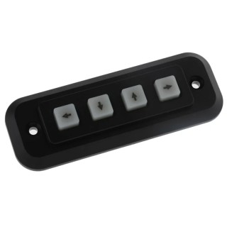 Storm IP54 4 Key Polymer Keypad 4x1 Matrix Output Black Polymer Housing 