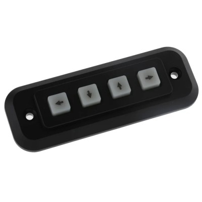 Storm IP54 4 Key Polymer Keypad 4x1 Matrix Output Black Polymer Housing 