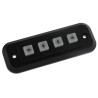 Storm IP54 4 Key Polymer Keypad 4x1 Matrix Output Black Polymer Housing