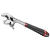 Facom Adjustable Spanner 33 mm Jaw Capacity, 201mm Overall Length, Chrome Vanadium Steel Metal Handle 101.8GR