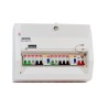 Contactum Steel Consumer Unit 10 Way 250V 100A BS EN 61439-3 Defender DDS10188MS-P01