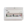 Contactum Steel 12-Way Consumer Unit 100A 250V BS EN 61439-3 Defender DDS12188MS-P01