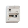 Contactum Steel Consumer Unit 6 Ways 63A 250V BS EN 61439-3 Defender DR068MS
