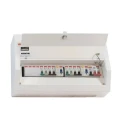 Contactum 14 Steel Consumer Unit, 100A, BS EN 61439-3 Defender DDS14188MS-P01