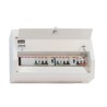 Contactum 14 Steel Consumer Unit, 100A, BS EN 61439-3 Defender DDS14188MS-P01