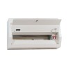 Contactum Defender 20 Way Steel Consumer Unit 100A 250V BS EN 61439-3 IP4X DD201MS