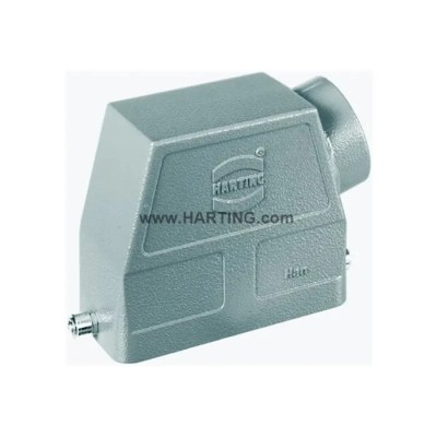 HARTING 930 Range Power Connector Housing 1 Lever Die Cast Aluminium IP65 PG29 Thread 09300160541