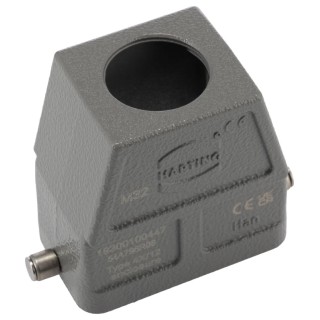 HARTING Han B Range Top Entry Hood Die Cast Aluminium Body IP65 IP66 IP67 19300100447