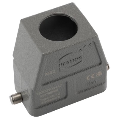 HARTING Han B Range Top Entry Hood Die Cast Aluminium Body IP65 IP66 IP67 19300100447
