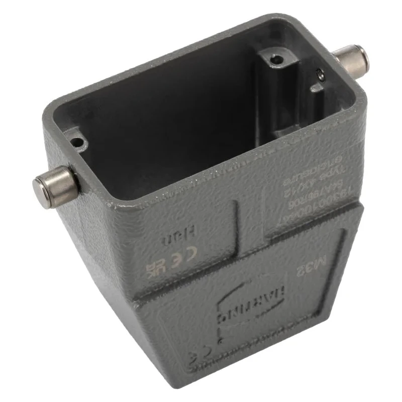 HARTING Han B Range Top Entry Hood Die Cast Aluminium Body IP65 IP66 IP67 19300100447
