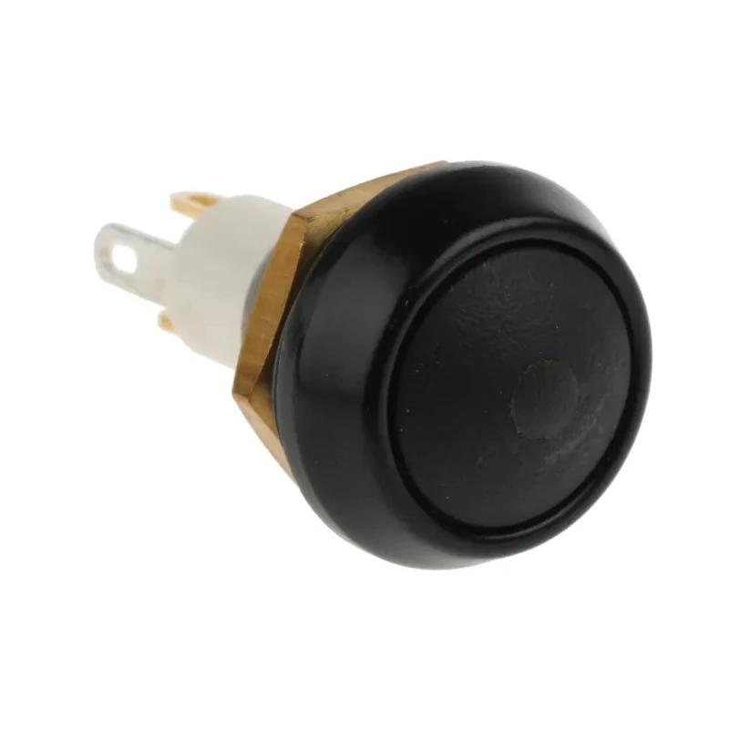 ITW Switches Illuminated Miniature Momentary Push Button Switch Panel Mount SPST 13.6 mm Cutout Green LED 59-411G