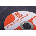 RS PRO Aluminium Oxide Abrasive Disc 115 mm Diameter, P80 Grit, 13300 RPM Maximum Speed, Pack of 5 184-9245