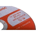 RS PRO Aluminium Oxide Abrasive Disc 115 mm Diameter, P80 Grit, 13300 RPM Maximum Speed, Pack of 5 184-9245