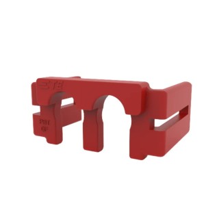TE Connectivity Heavy Duty Power Connector Accessory Power Versa-Lock 5.0 Series 2 Way, Glass Filled Polybutylene 2334614-2