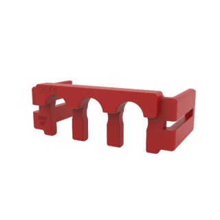 TE Connectivity Heavy Duty Power Connector Accessory Back Cover Power Versa-Lock 5.0 Series 3 Way 2334614-3