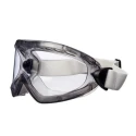 3M Fog Resistant Scratch Resistant Anti-Mist Safety Goggles with Clear Acetate Lenses Polyvinyl Chloride Frame 2890A