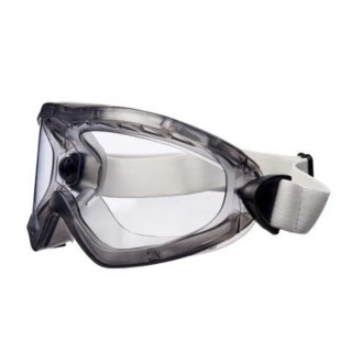 3M Fog Resistant Scratch Resistant Anti-Mist Safety Goggles with Clear Acetate Lenses Polyvinyl Chloride Frame 2890A