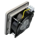 Finder 7F Series Filter Fan 120V AC 28W 55 m³/h Filtered Airflow IP54 155 mm Face Dimension 