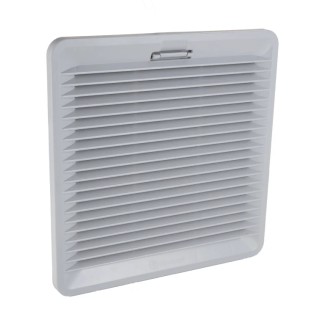 Finder 7F Series Filter Fan 24V DC 7W 100 m³/h Filtered & Unimpeded Air Flow IP54 Square 209 mm x 209 mm 