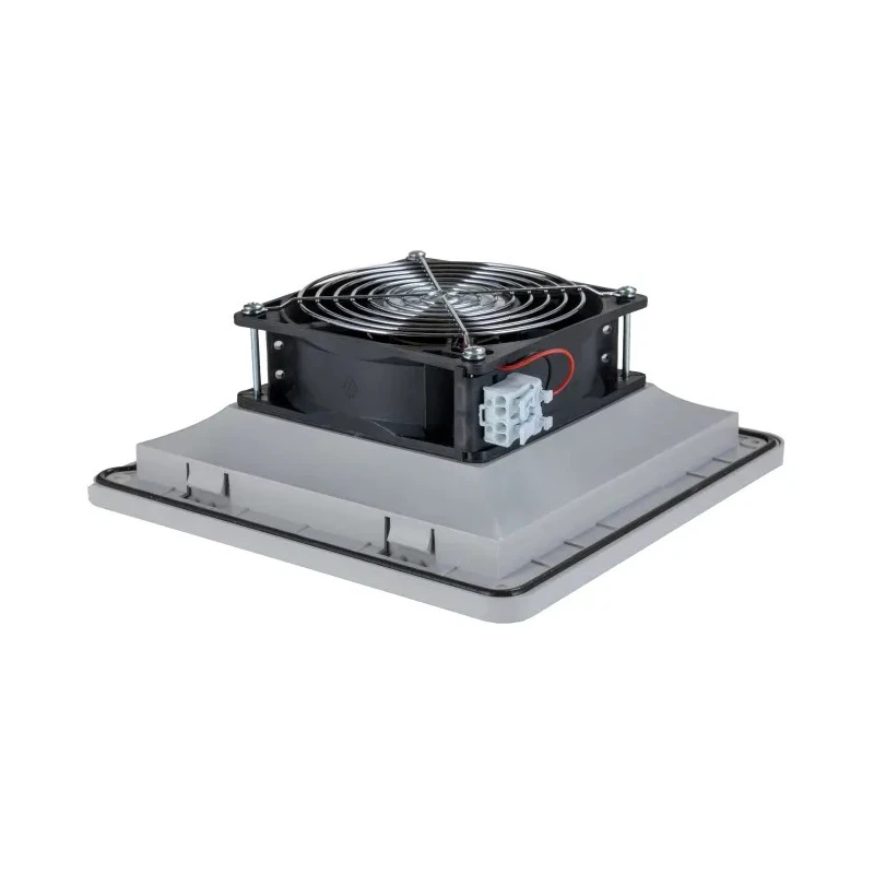 Finder 7F Series Filter Fan 24V DC 7W 100 m³/h Filtered & Unimpeded Air Flow IP54 Square 209 mm x 209 mm 