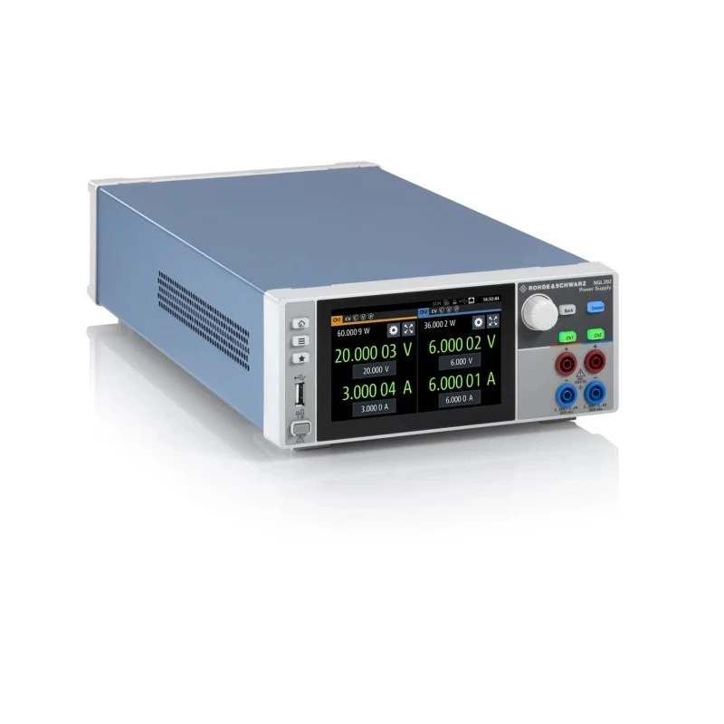 Rohde & Schwarz Digital Bench Power Supply, 2-Output 0 V dc to 20 V, 120 W, 6 A Max NGL202