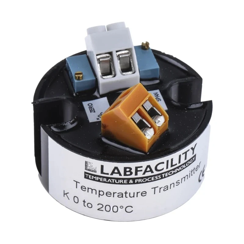 RS PRO Temperature Transmitter K Type Thermocouple Input 36V DC 0°C to 200°C 185-2357