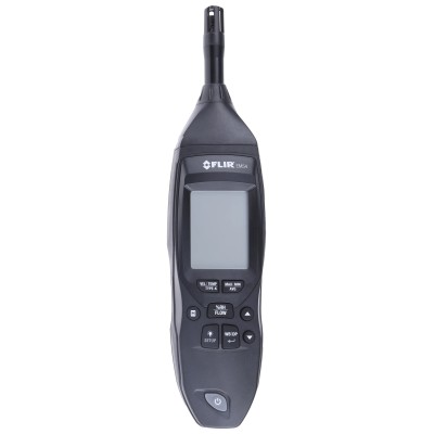 FLIR Vane Anemometer Measures Relative Humidity, Dew Point, Air Flow, Air Velocity, Air Temperature 30 m/s EM54