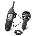 FLIR Vane Anemometer Measures Relative Humidity, Dew Point, Air Flow, Air Velocity, Air Temperature 30 m/s EM54