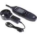 FLIR Vane Anemometer Measures Relative Humidity, Dew Point, Air Flow, Air Velocity, Air Temperature 30 m/s EM54