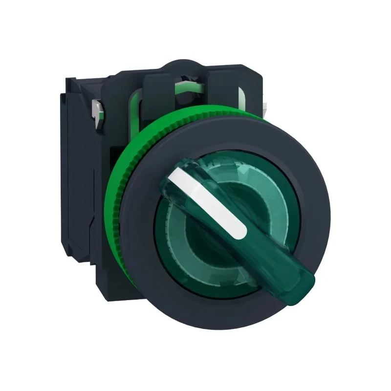 Schneider Electric Selector Switch SPDT 2 Positions 30mm Cutout Diameter Flush Mount XB5FK123B5